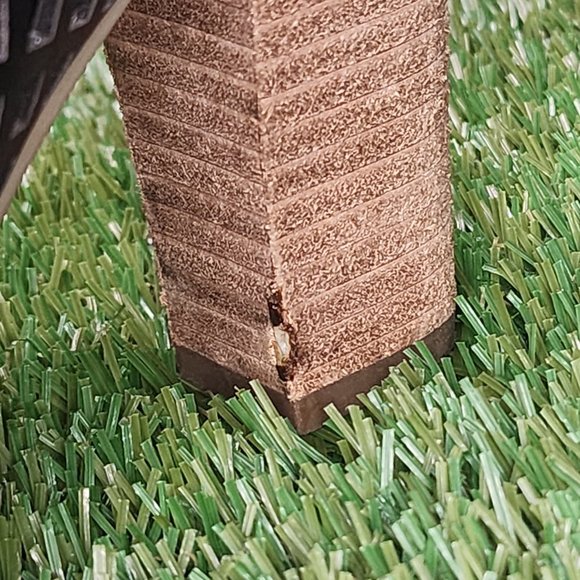 REPORT | Black Leather Caged Bootie in Good Condition - Picture 5 of 5